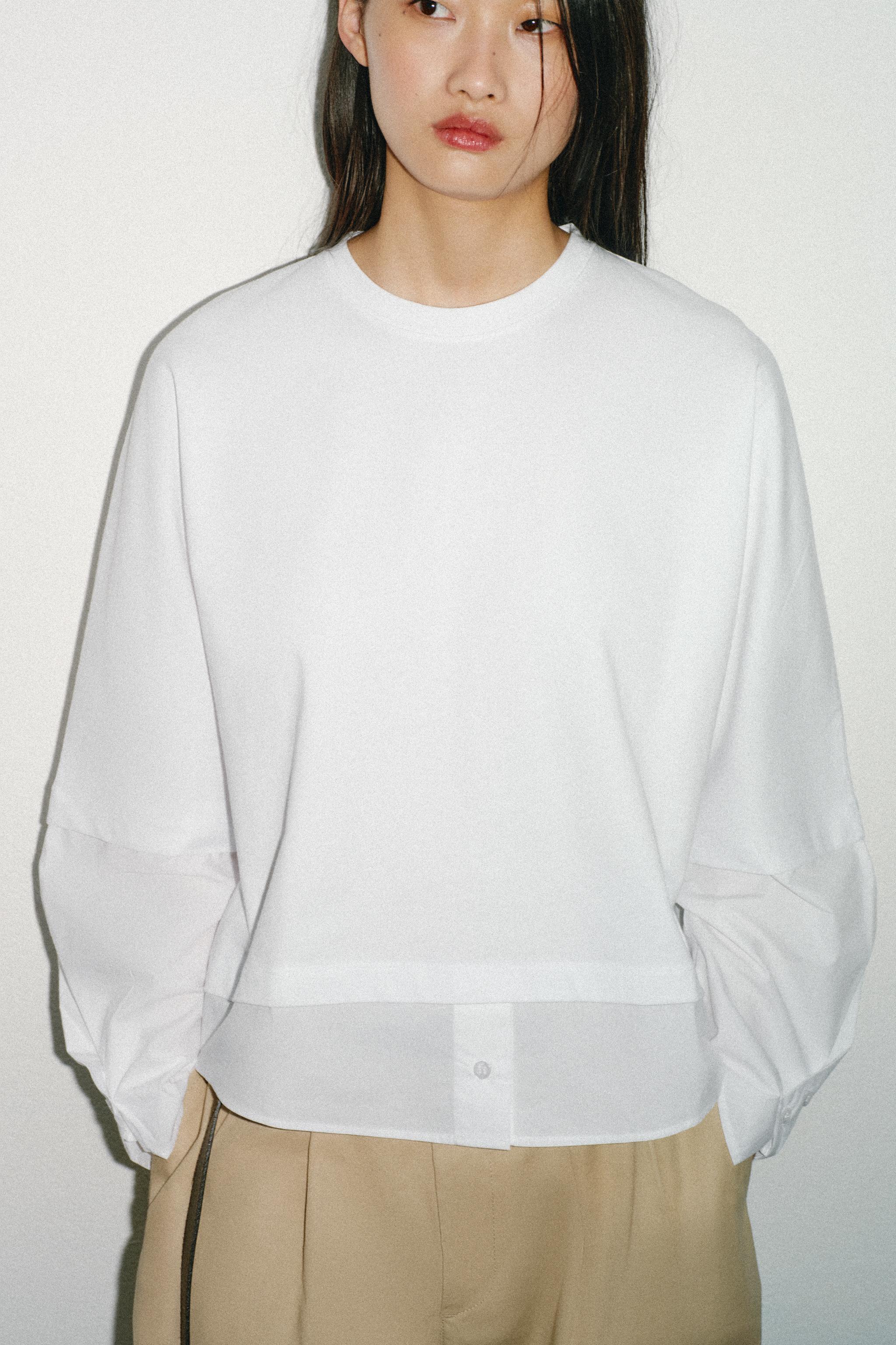 POPLİN T-SHIRT - Görsel 2