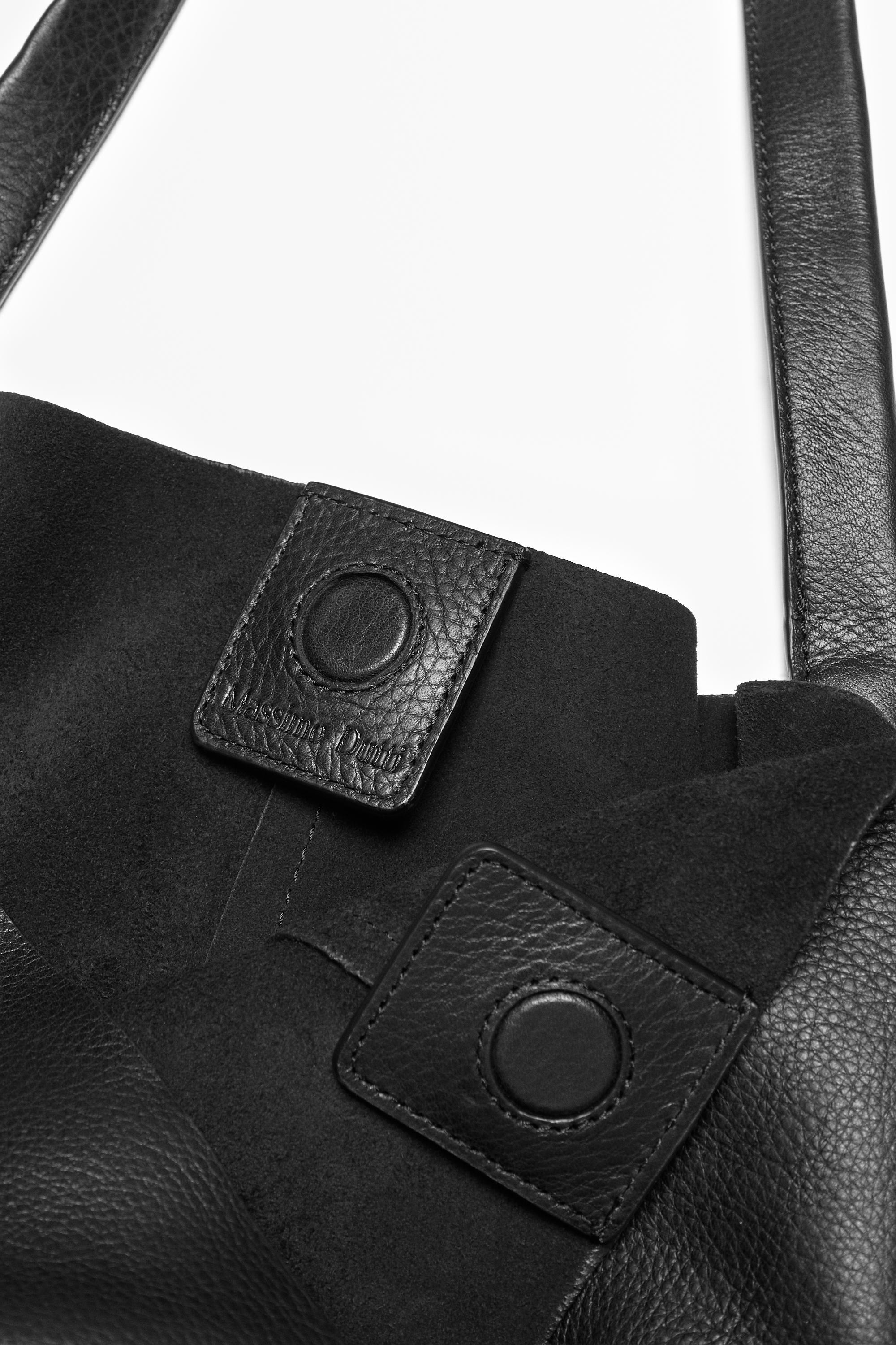 Nappa leather tote bag