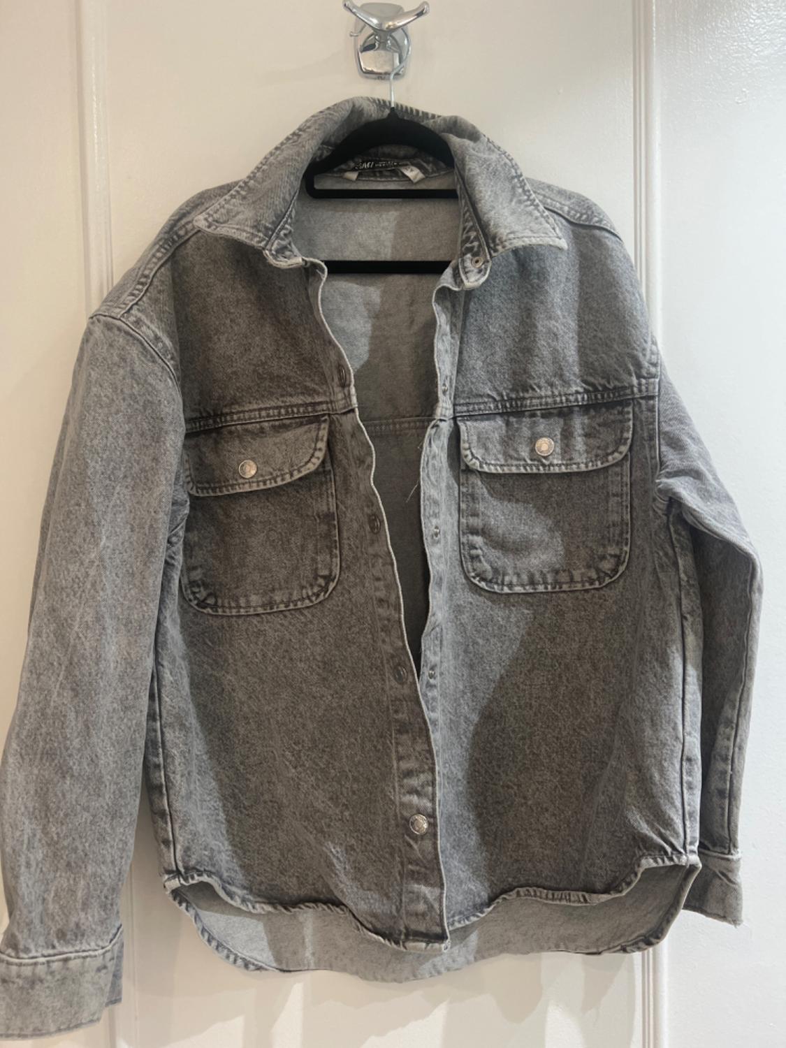 OVERSIZED DENIM OVERSHIRT