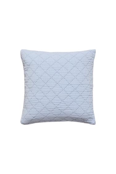 KUSSENHOES MET DIAMANTMOTIEF VOOR KINDEREN - Blauw van Zara