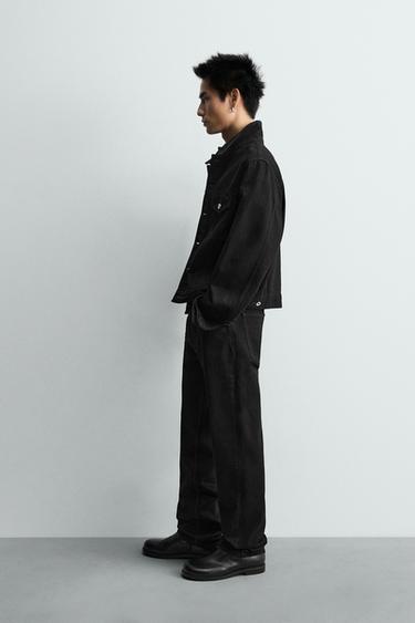 JEAN STRAIGHT FIT ÉDITION LIMITÉE - Noir de Zara - Image 3