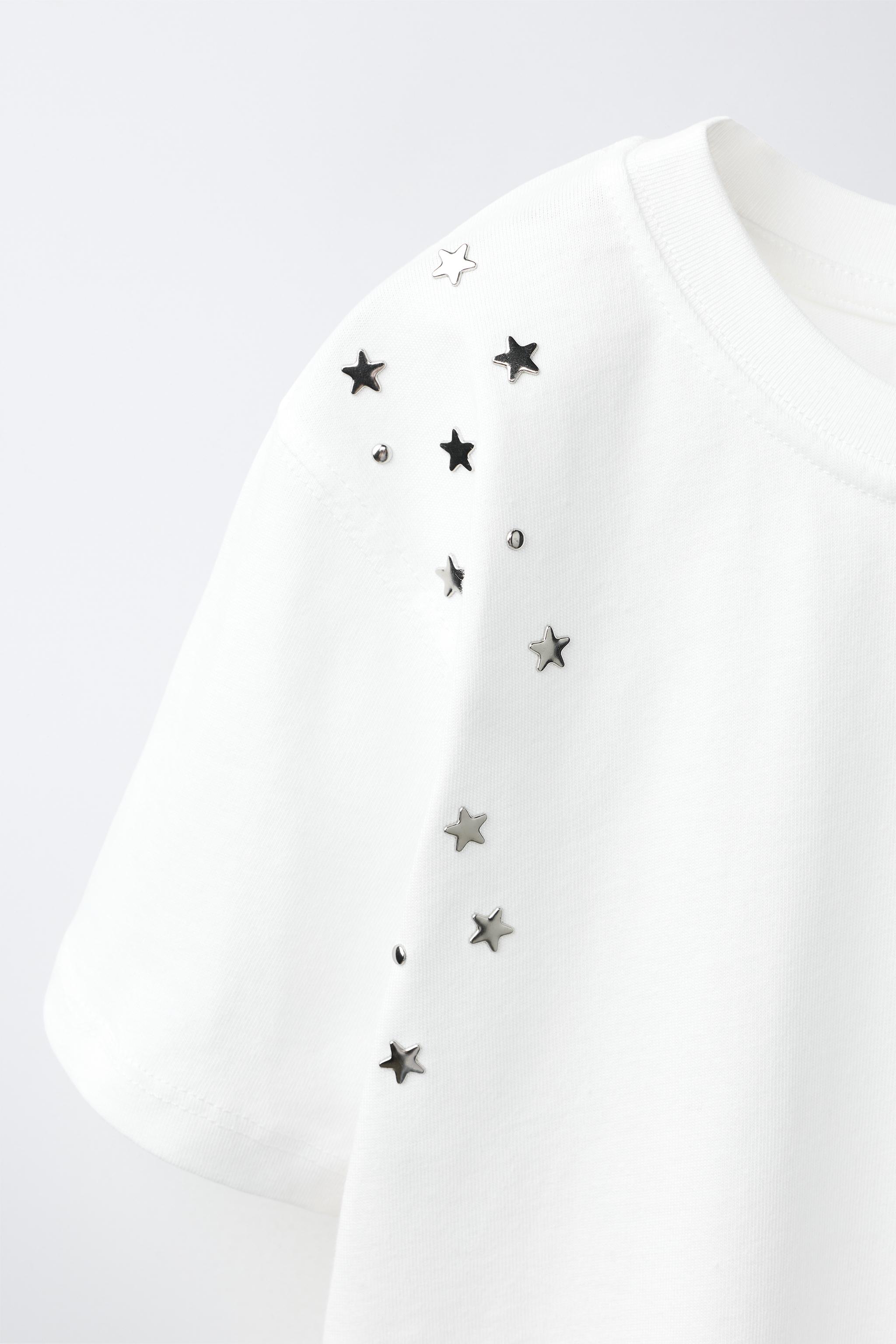T-SHIRT DÉCOR CLOUS