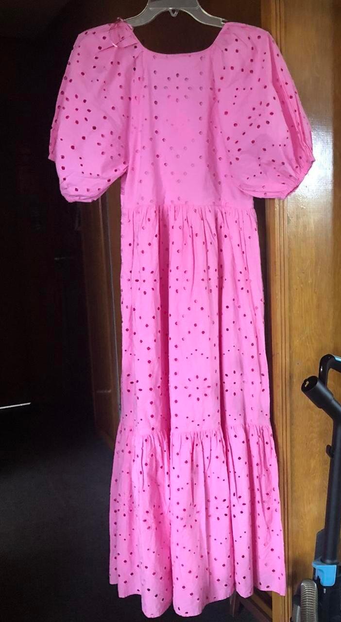 OPENWORK EMBROIDERED DRESS - Image 4