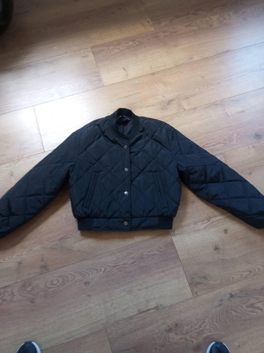 CROPPED PUFFER BOMBER JACKET - Image 2