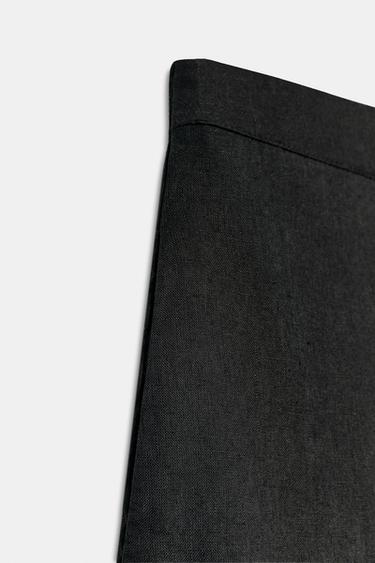 JUPE-CULOTTE ASYMÉTRIQUE - Gris / Bleu de Zara - Image 7