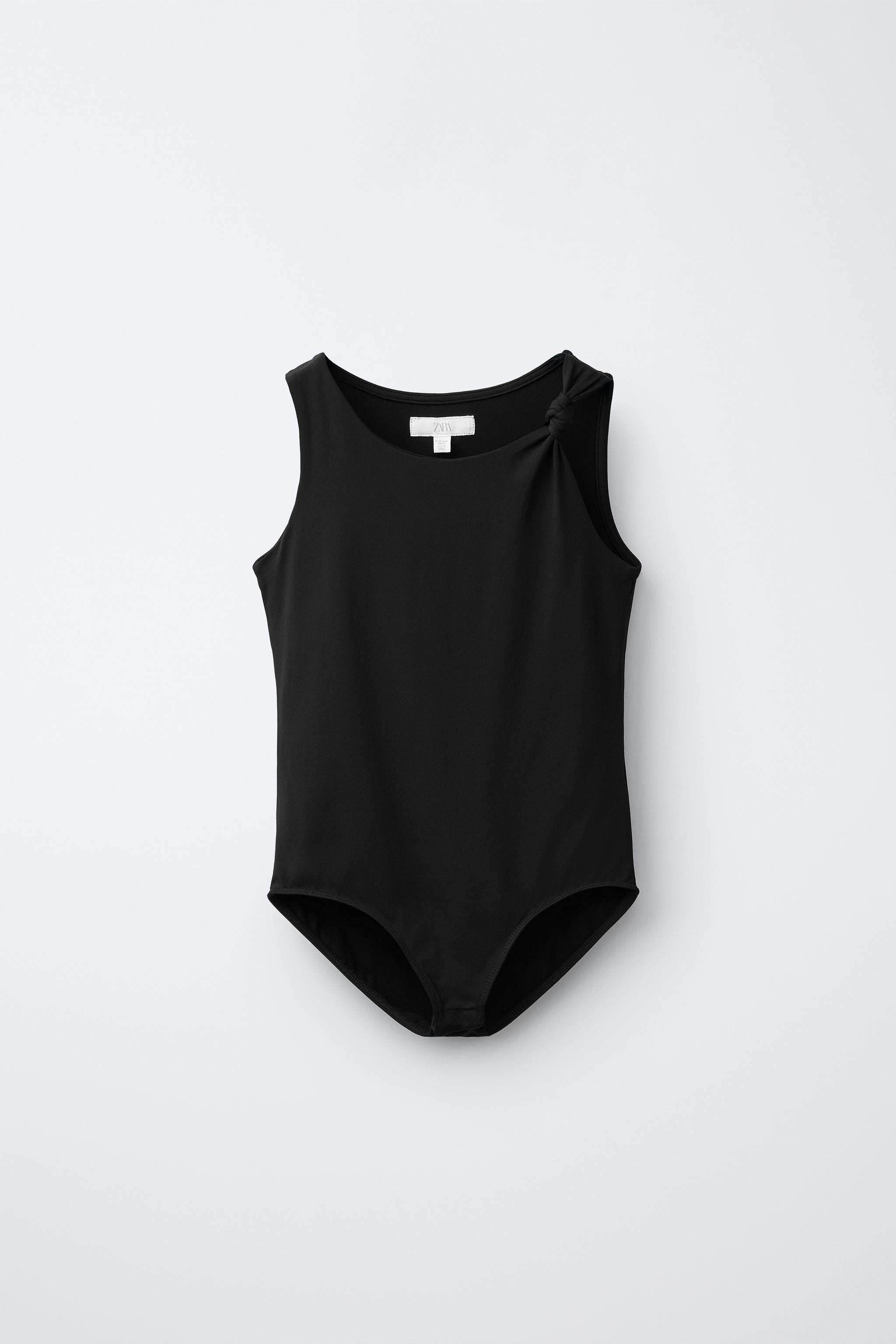 KNOTTED POLYAMIDE BODYSUIT