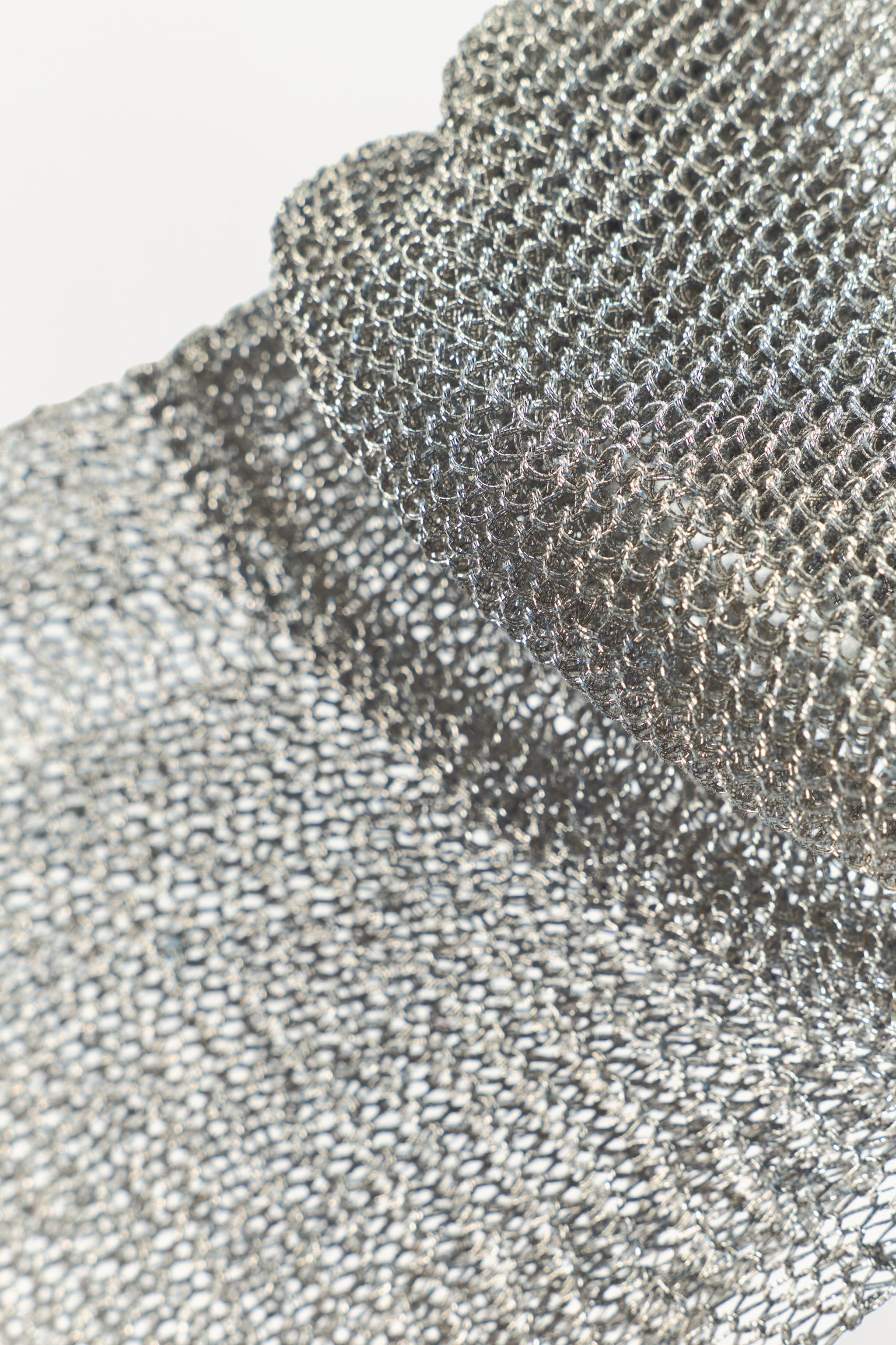 METALLIC THREAD MESH ARM WARMERS - LIMITED EDITION