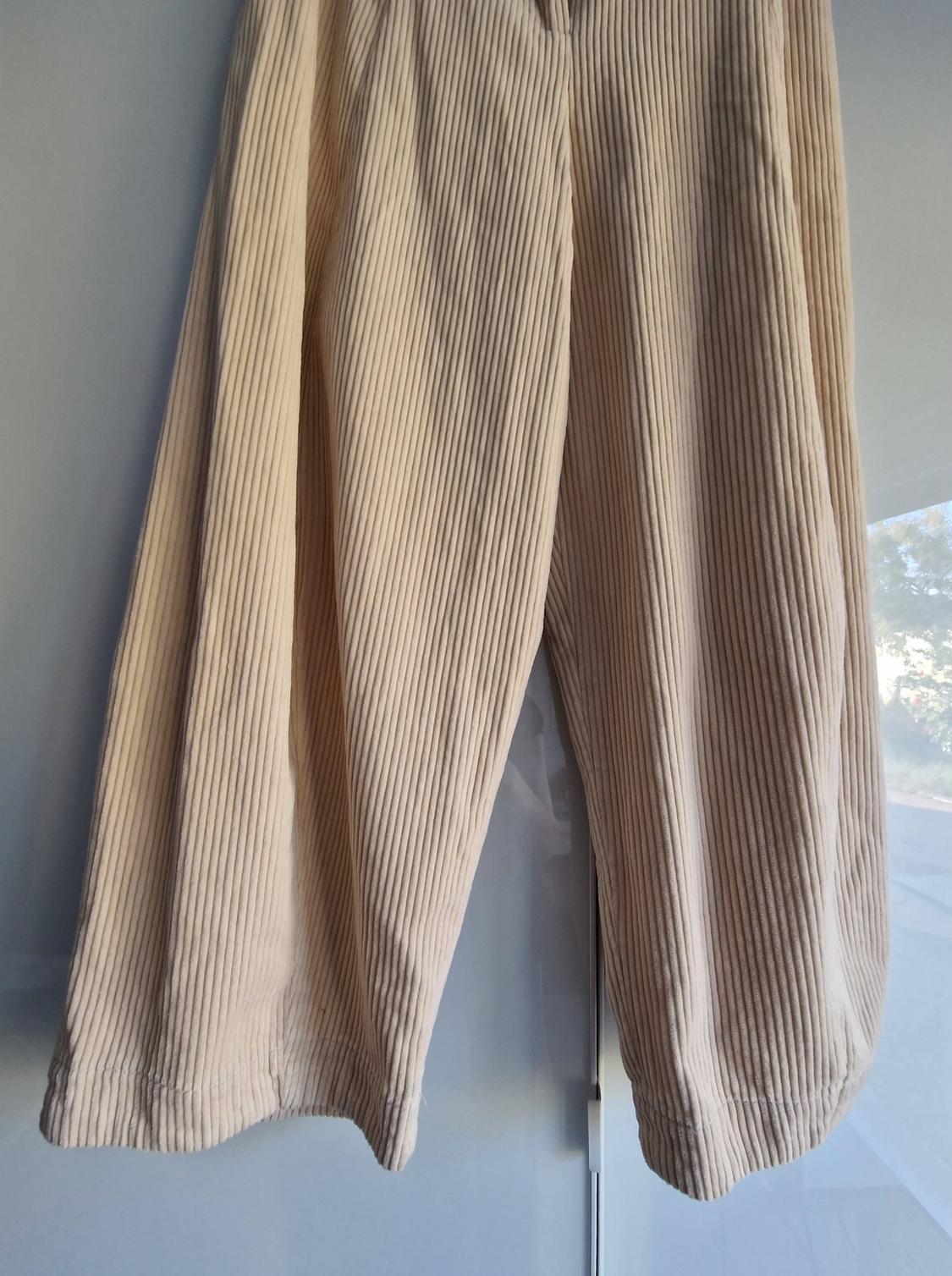PANTALÓN BARREL PANA ZW COLLECTION - Image 3