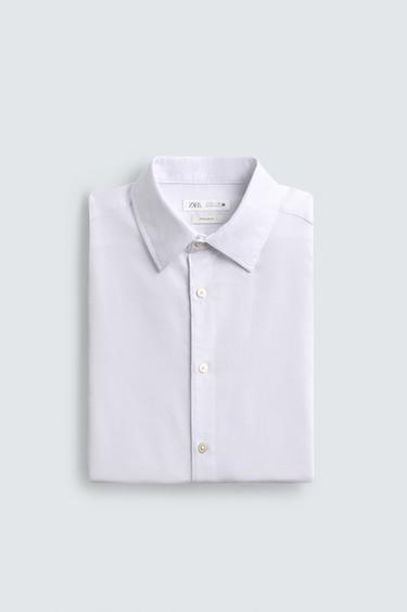 CHEMISE STRUCTURÉE EASY CARE - Blanc de Zara - Image 8