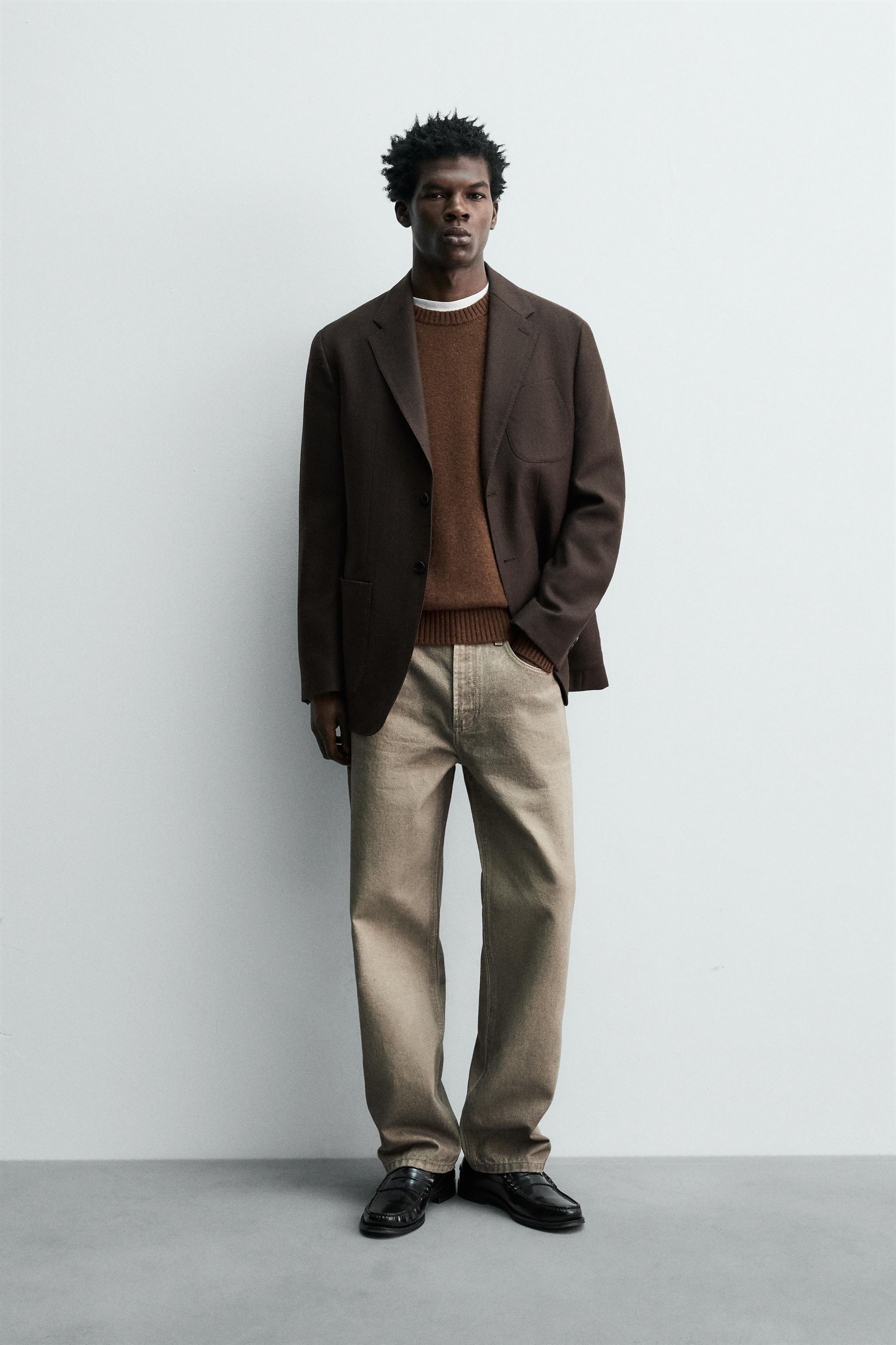 ブラウンブレザー – メンズ | 最新コレクション | ZARA 日本