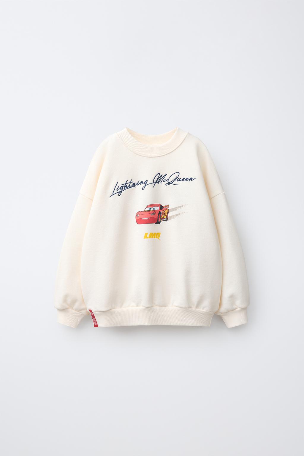 CARS LIGHTNING MCQUEEN © DISNEY/PIXAR PRINT SWEATSHIRT