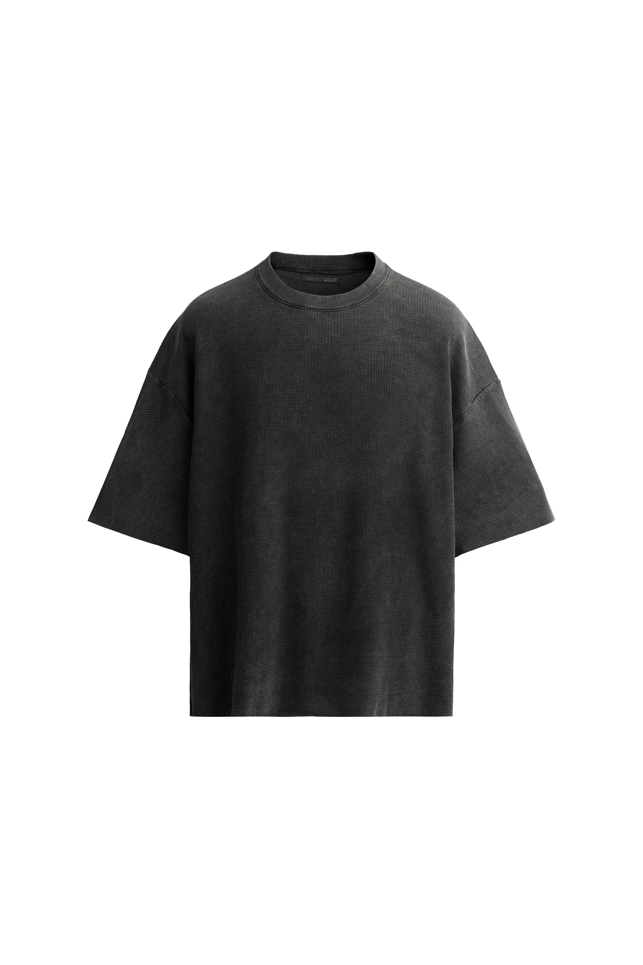 CAMISETA PUNTO ESTRUCTURA LAVADO