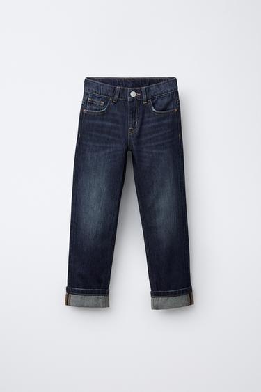 STRAIGHT JEANS - Blue by Zara