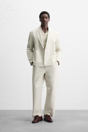 RELAXED FIT SUIT -  by Zara