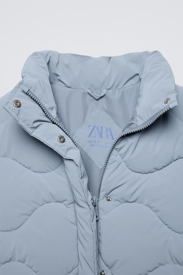 RUBBERISED PUFFER JACKET - Lavender by Zara - Image 2