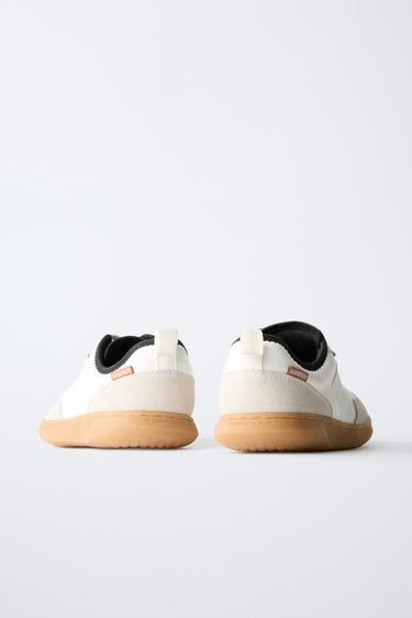 LEATHER BAREFOOT TRAINERS - White by Zara - Image 6