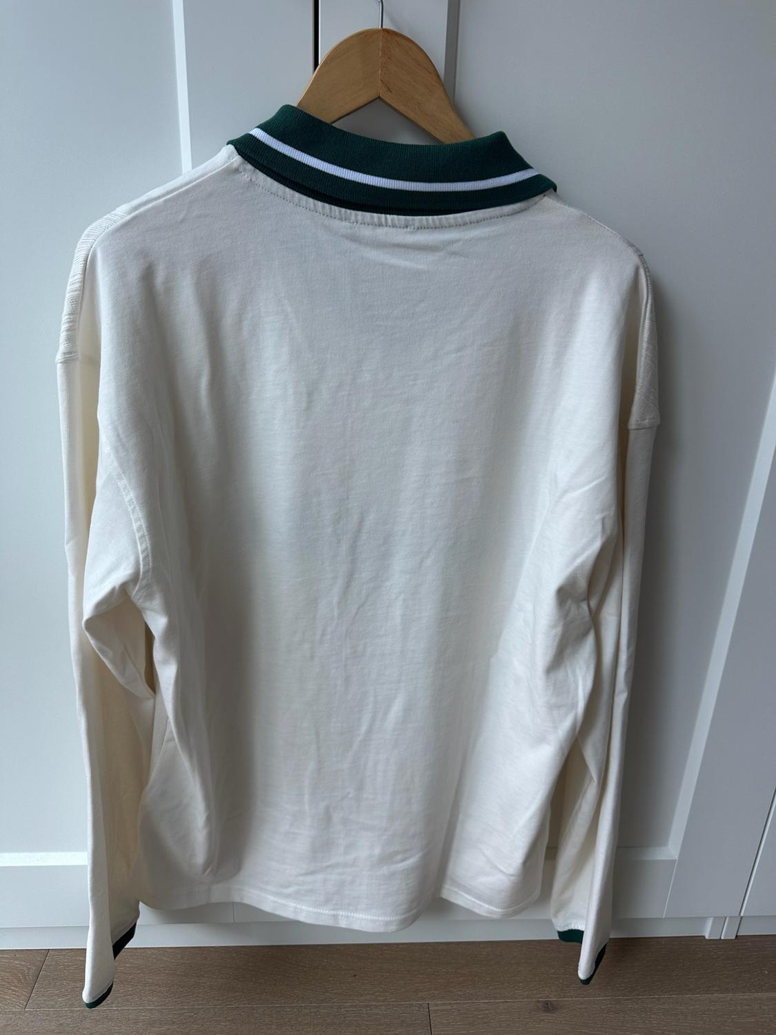 RETRO FOOTBALL EMBROIDERED JACQUARD POLO - Image 3