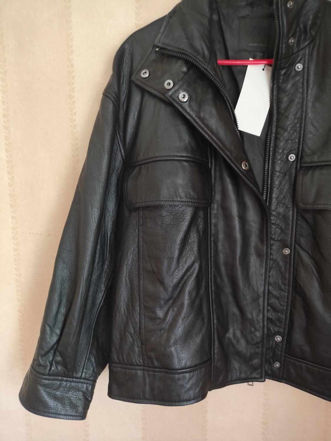 ZW COLLECTION LIMITED EDITION LEATHER JACKET - Image 5