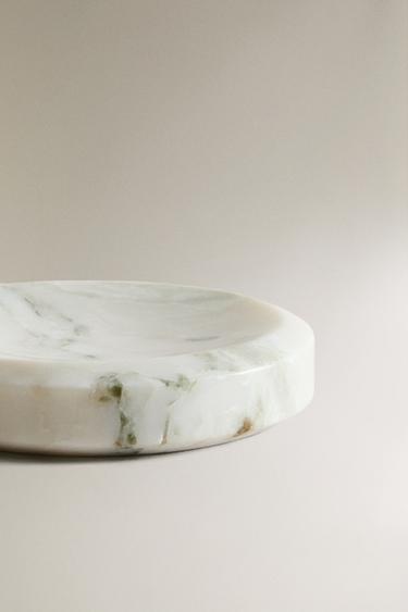 MARBLE BATHROOM SOAP DISH - Greens by Zara - Image 3
