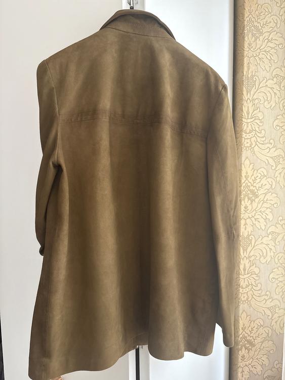 100% SUEDE OVERSIZED BLAZER ZW COLLECTION LIMITED EDITION - Image 2