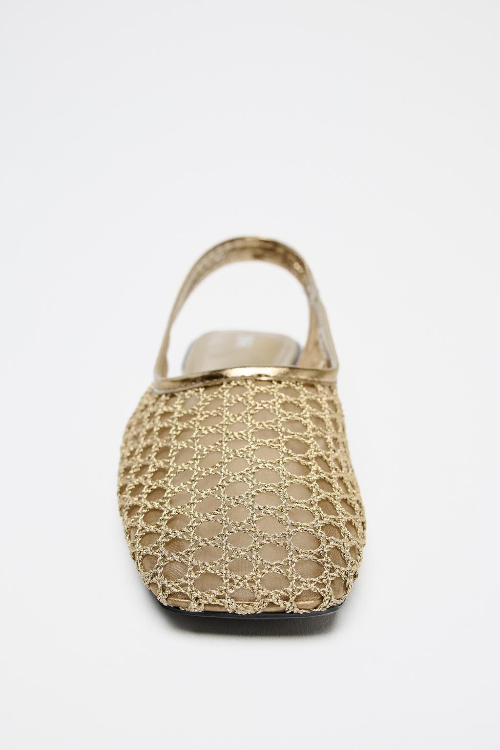 Thumbnail image for BRAIDED SLINGBACK BALLET FLATS