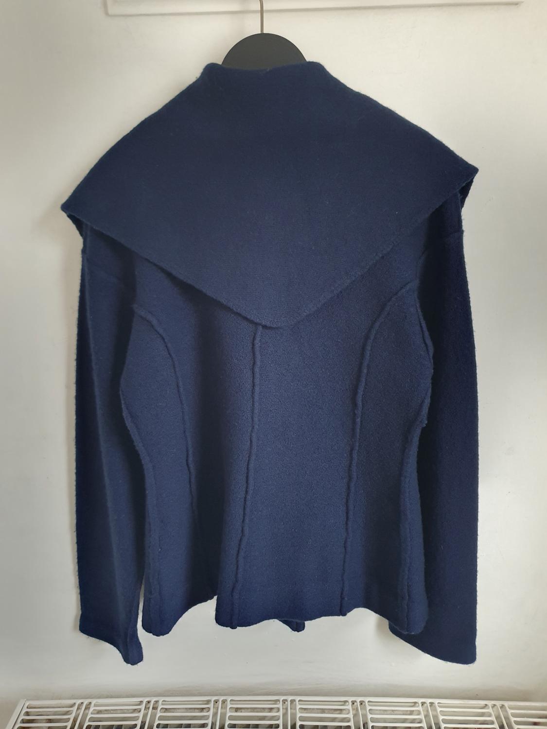 100% WOOL SCARF JACKET - Image 6