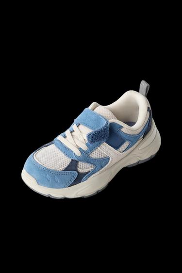 Zara ATHLETIC SNEAKERS - Blue