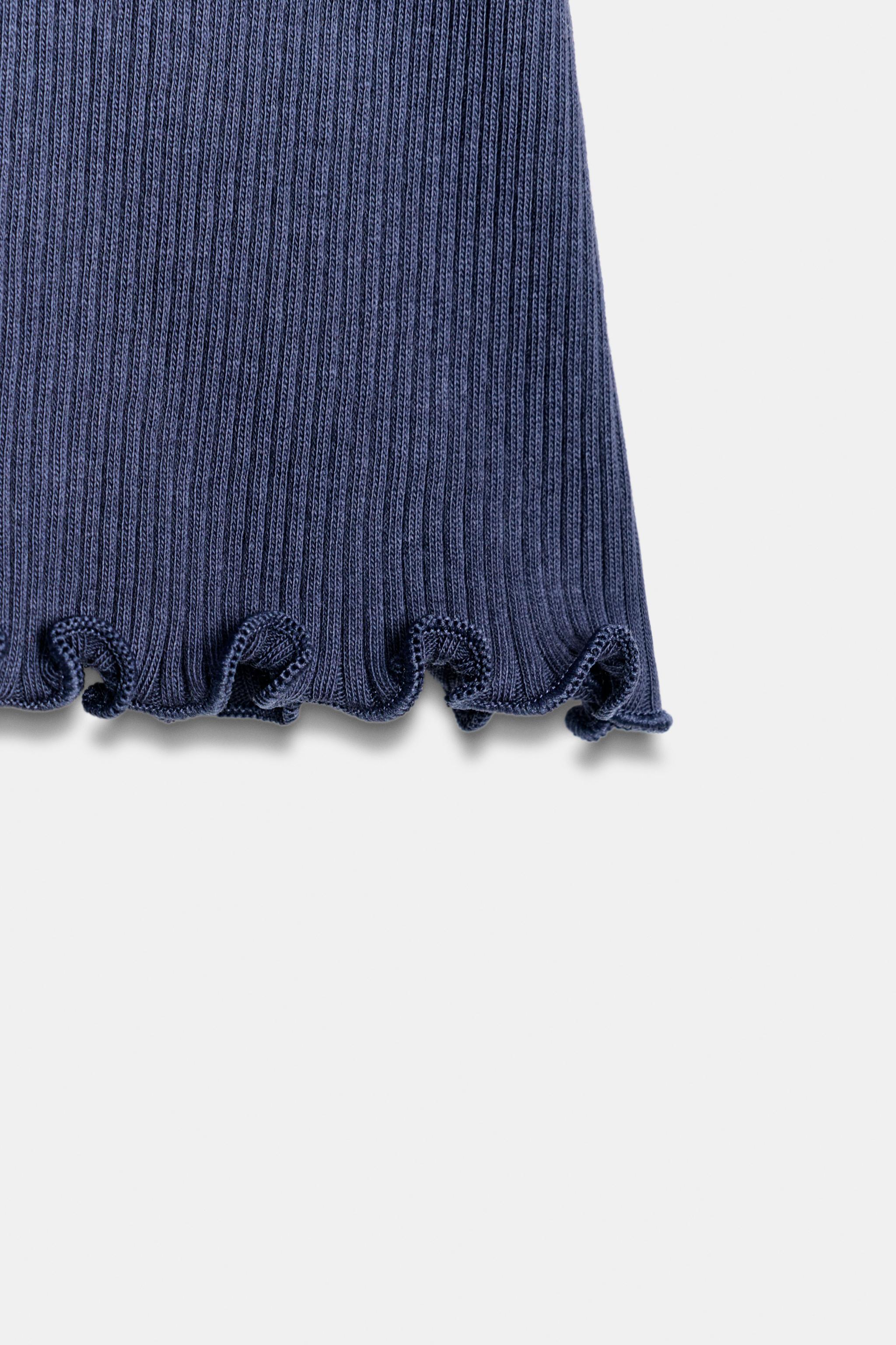 COTTON RIBBED TANK TOP