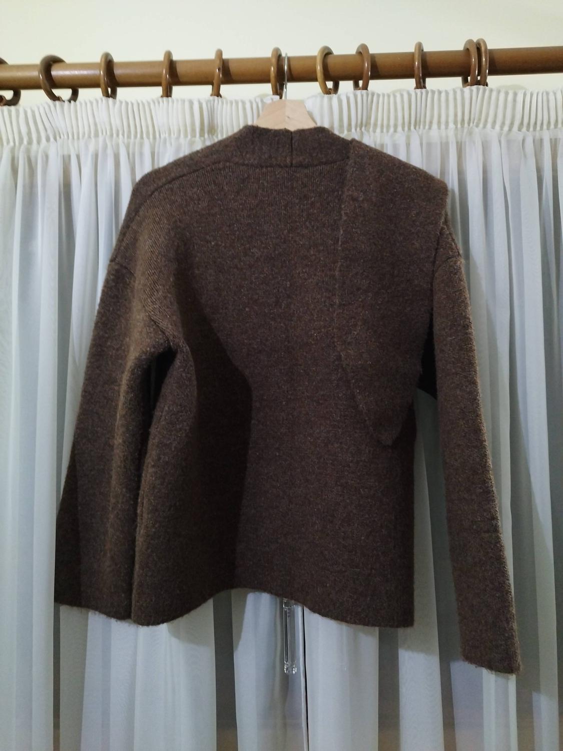CARDIGAN WITH SCARF DETAIL - Image 5