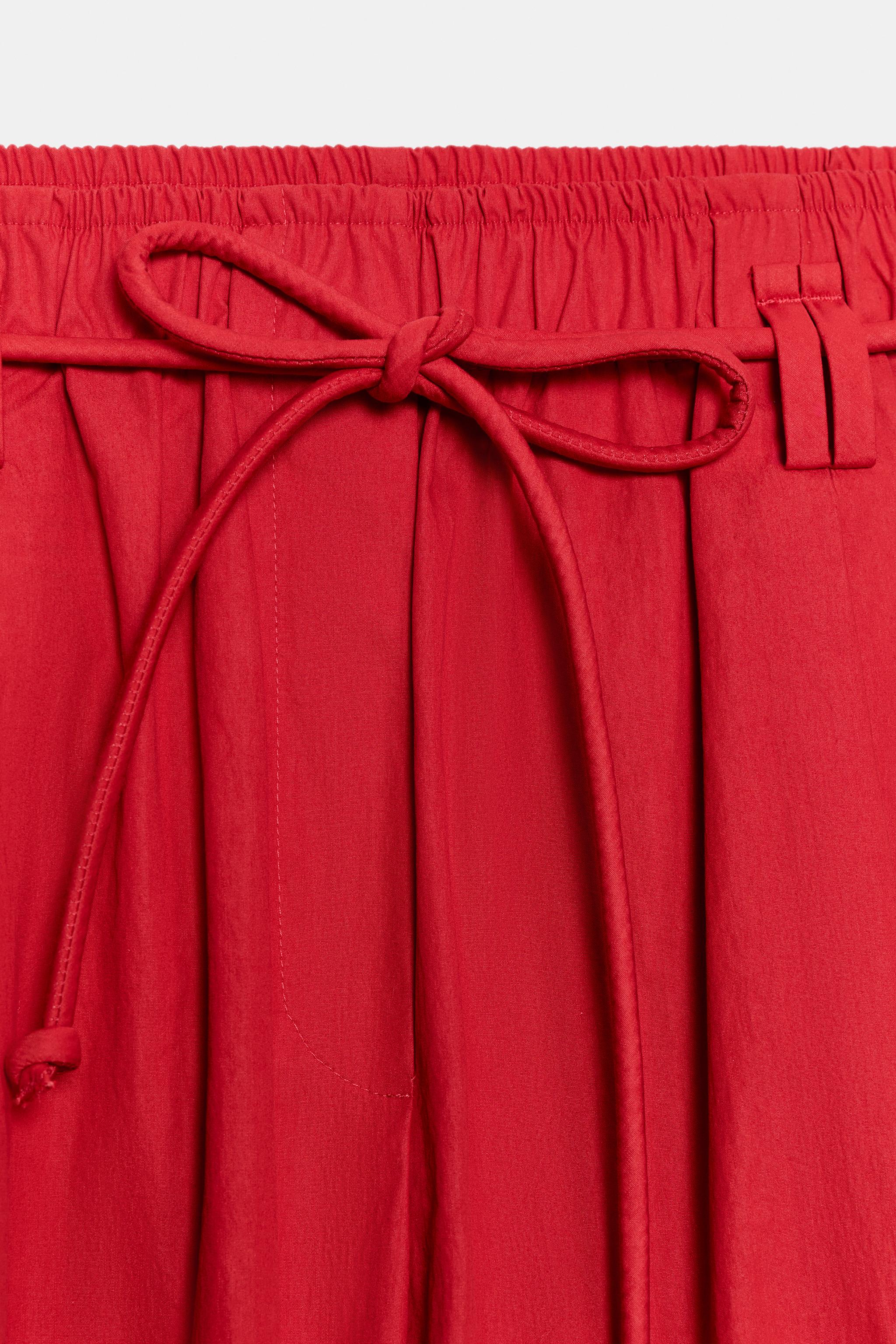 Zara POPLİN PANTOLON ZW COLLECTION görsel 7