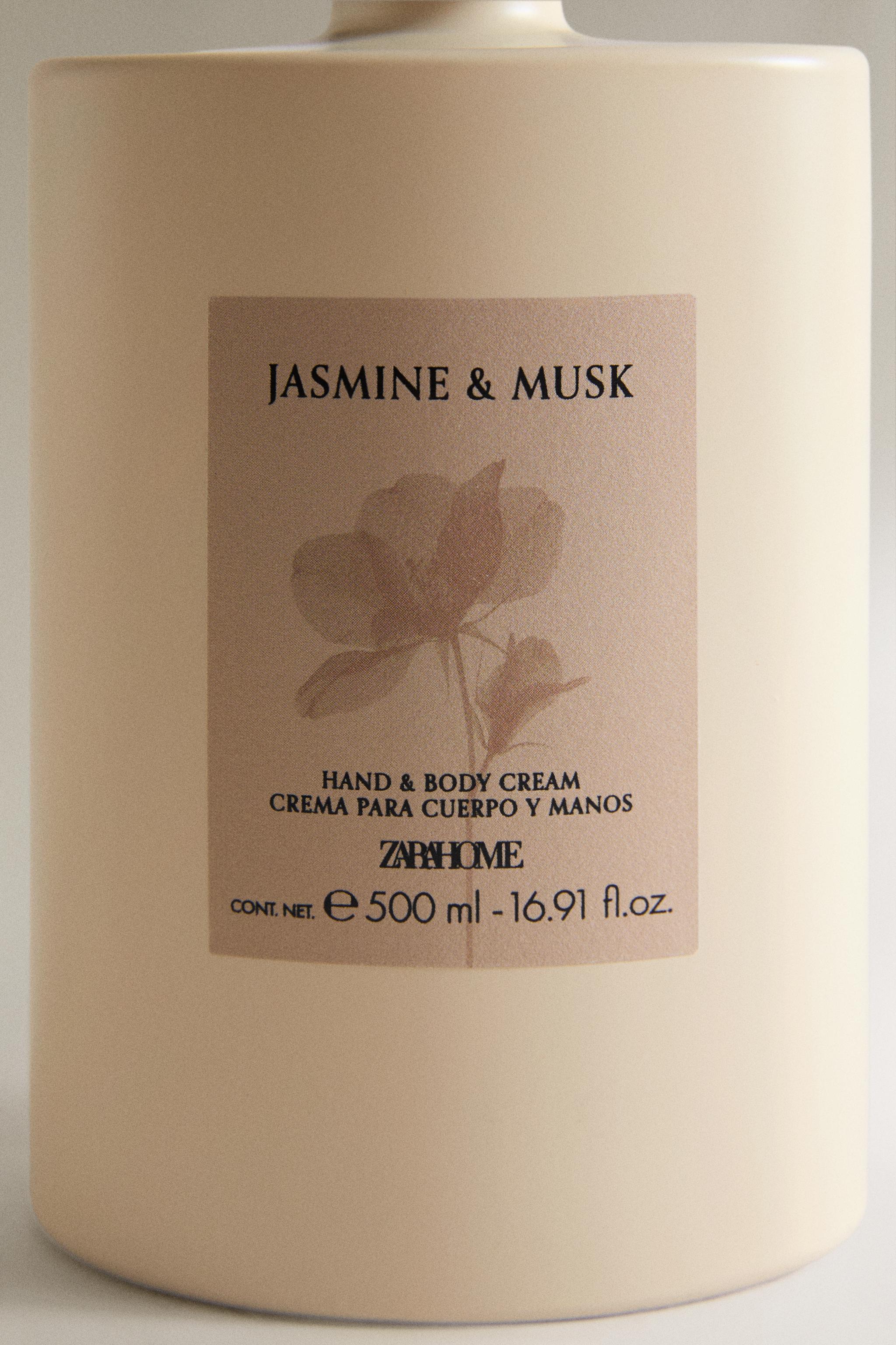 (500 ML) JASMINE & MUSK HAND AND BODY CREAM