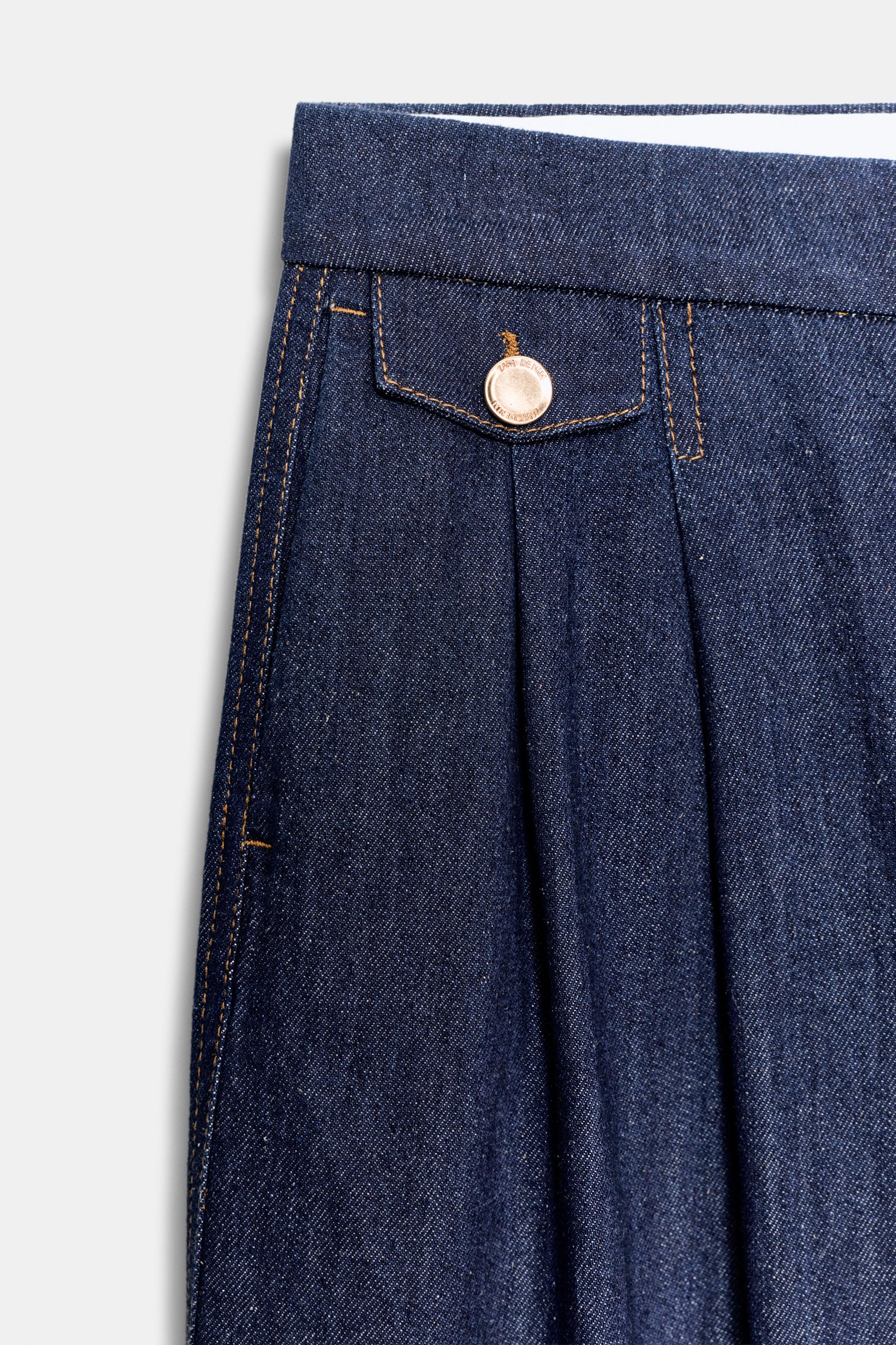 Z1975 WIDE LEG PLEATED PANTS