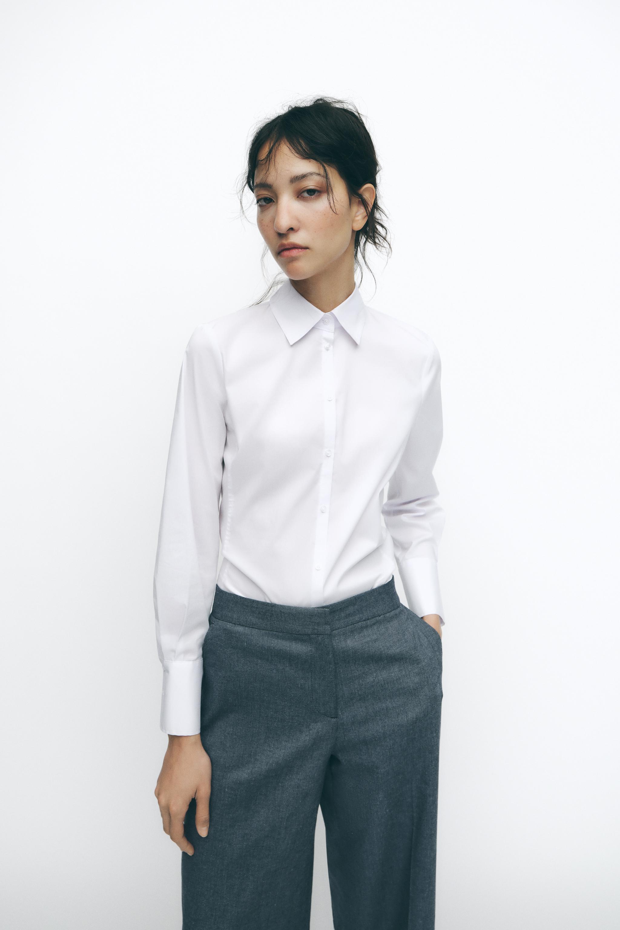レディースポプリンシャツ | ZARA