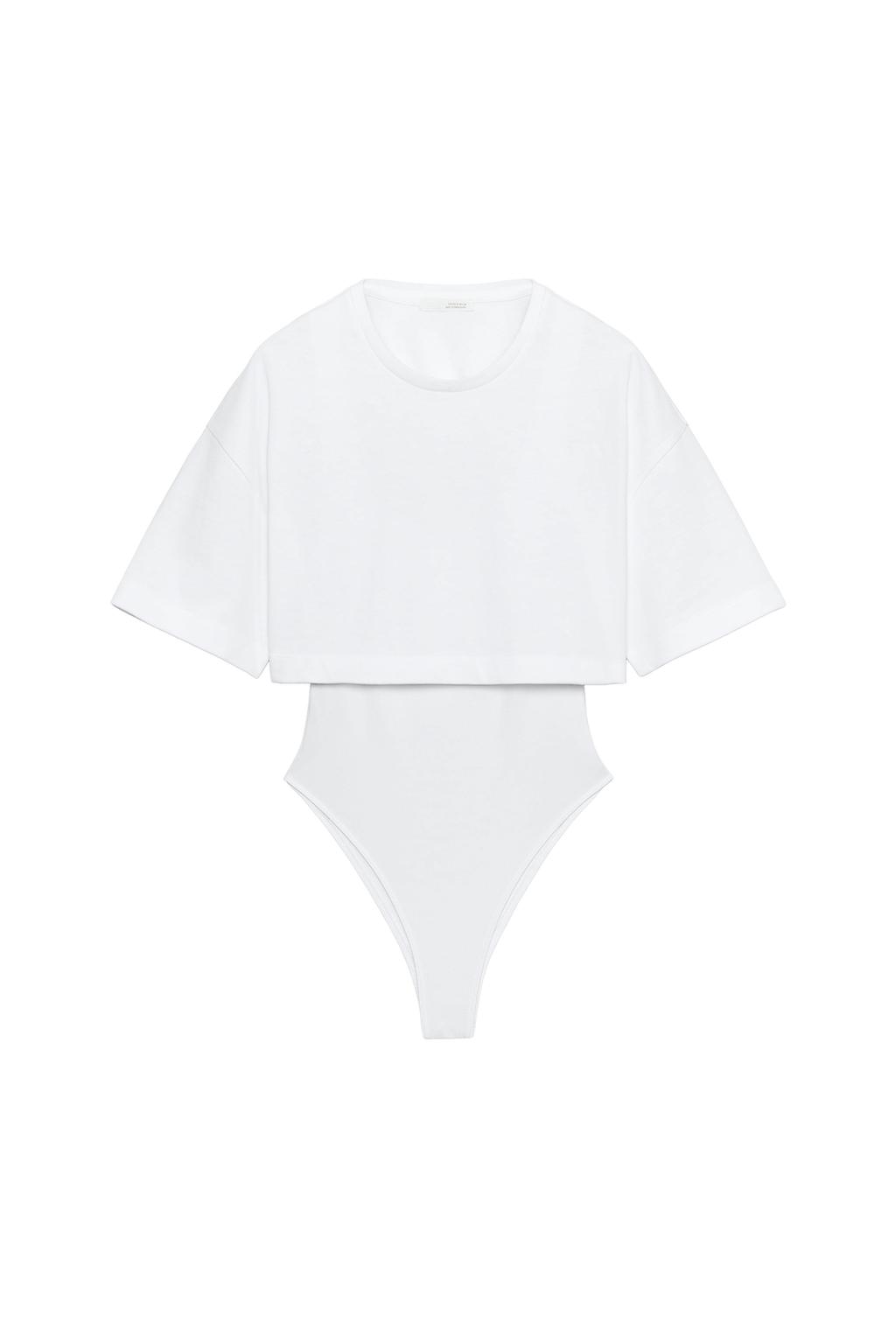 COMBINATION CROP TOP BODYSUIT - image 3