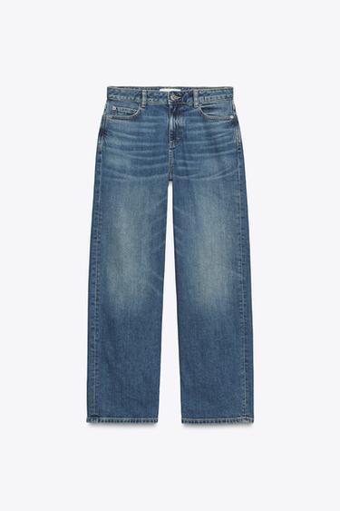 JEANS Z1975 STRAIGHT LOOSE MID-WAIST - Blue by Zara - Image 7