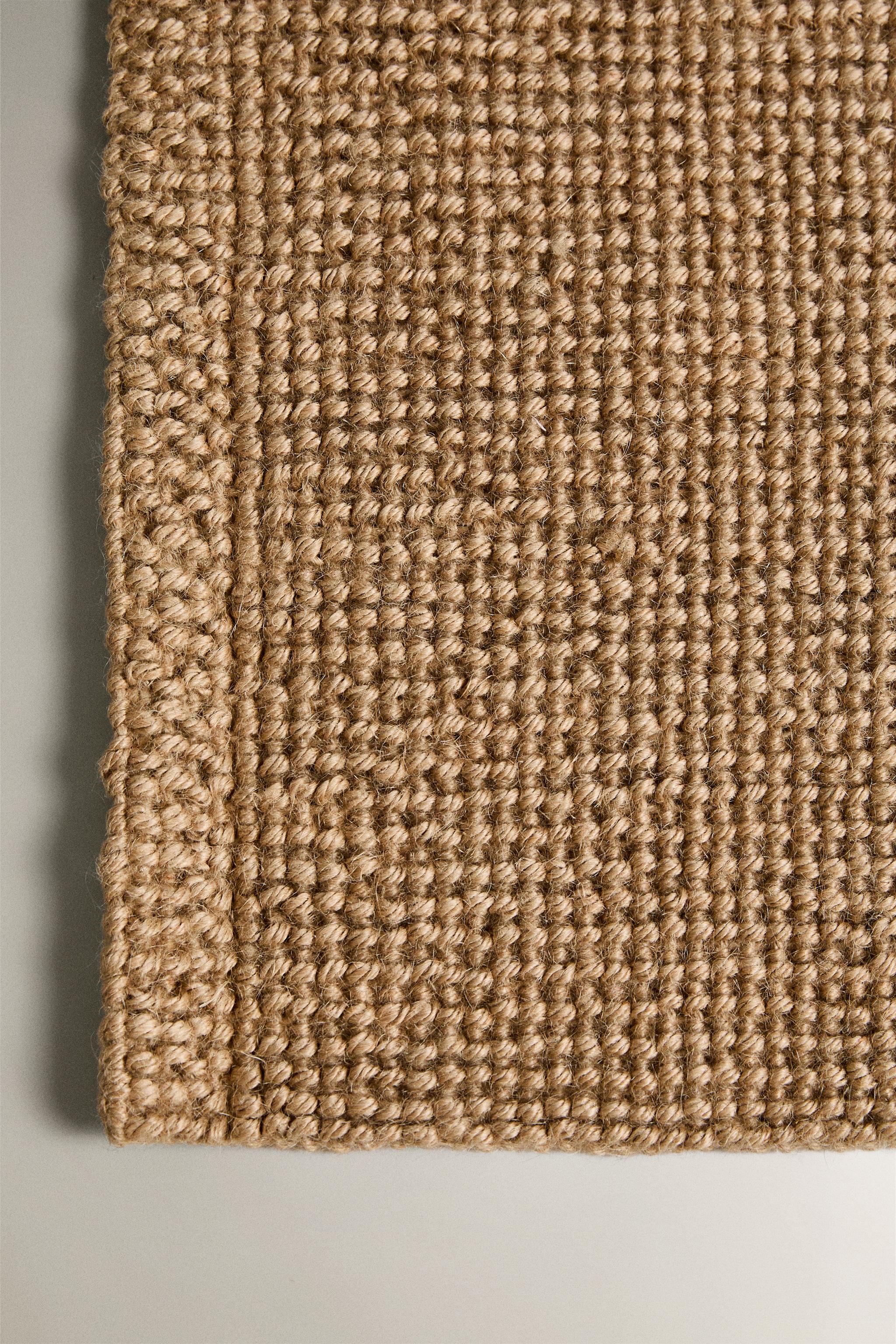 PLAIN JUTE DOORMAT - Light beige | ZARA United States