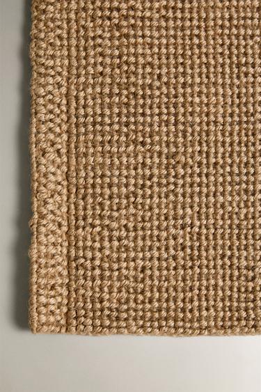 PLAIN JUTE DOORMAT - Light beige by Zara - Image 1