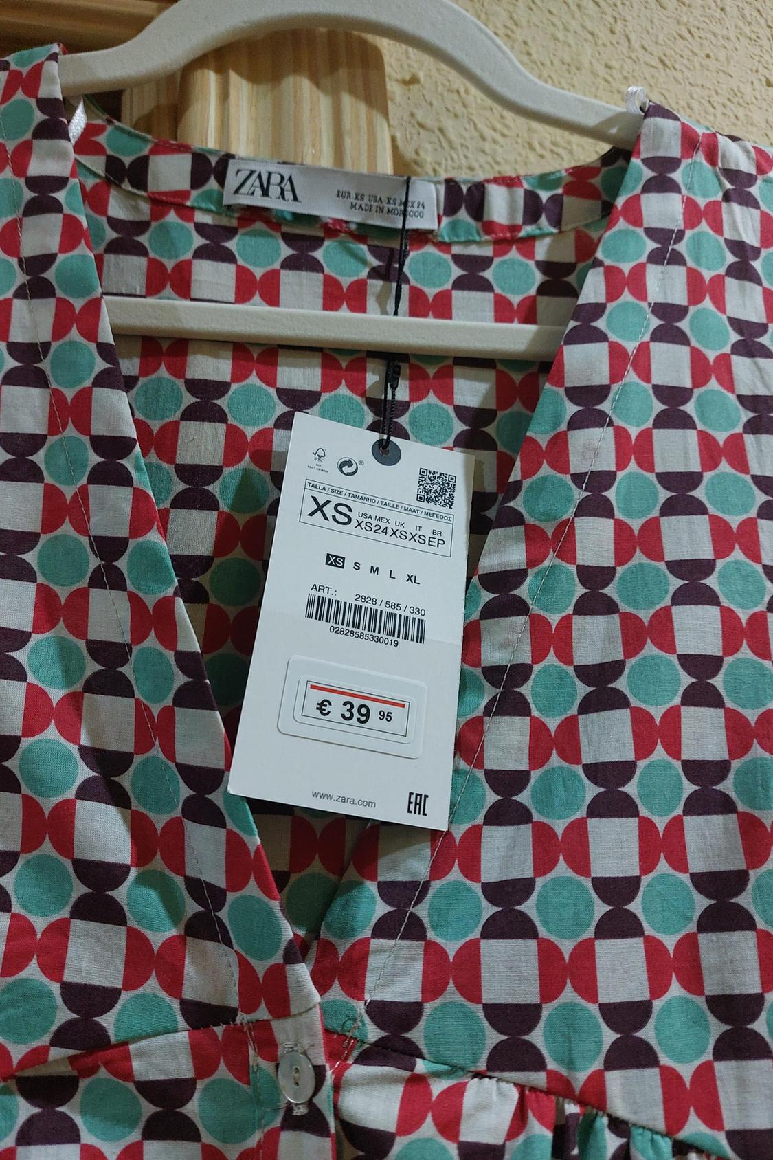 GEOMETRIC PRINT DRESS - Image 2