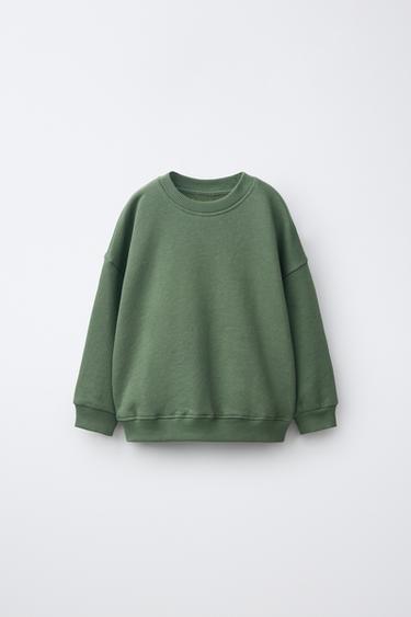 Zara 素色運動衫 - 中綠色