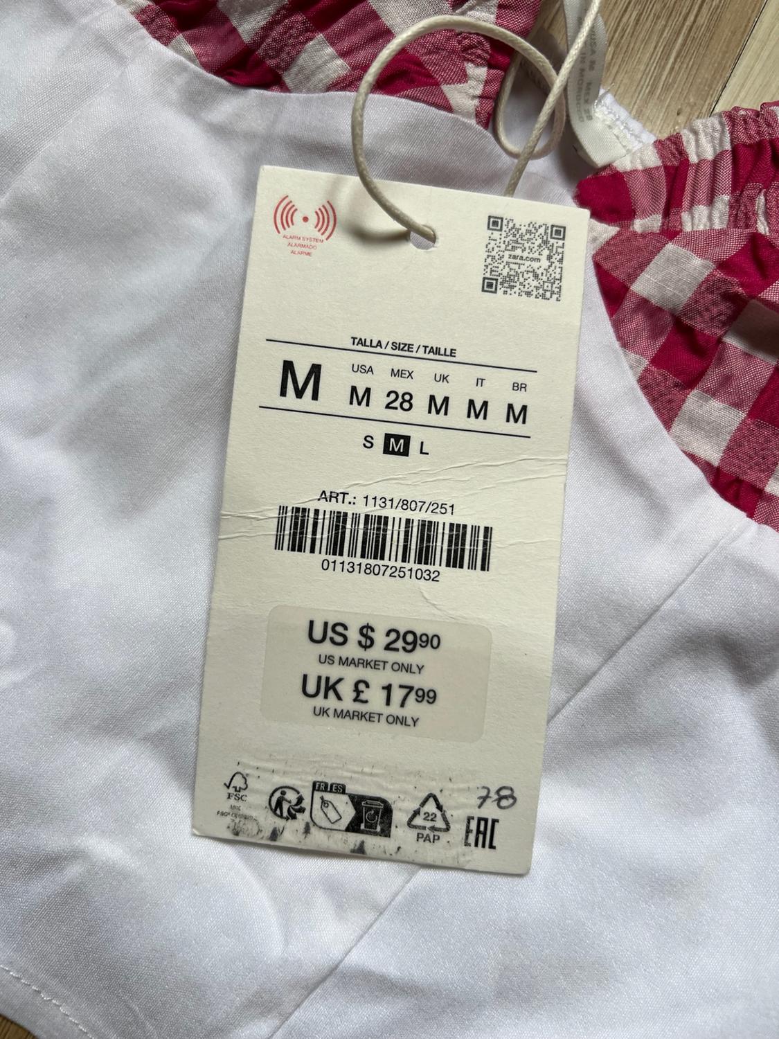 GINGHAM CORSET TOP - Image 6
