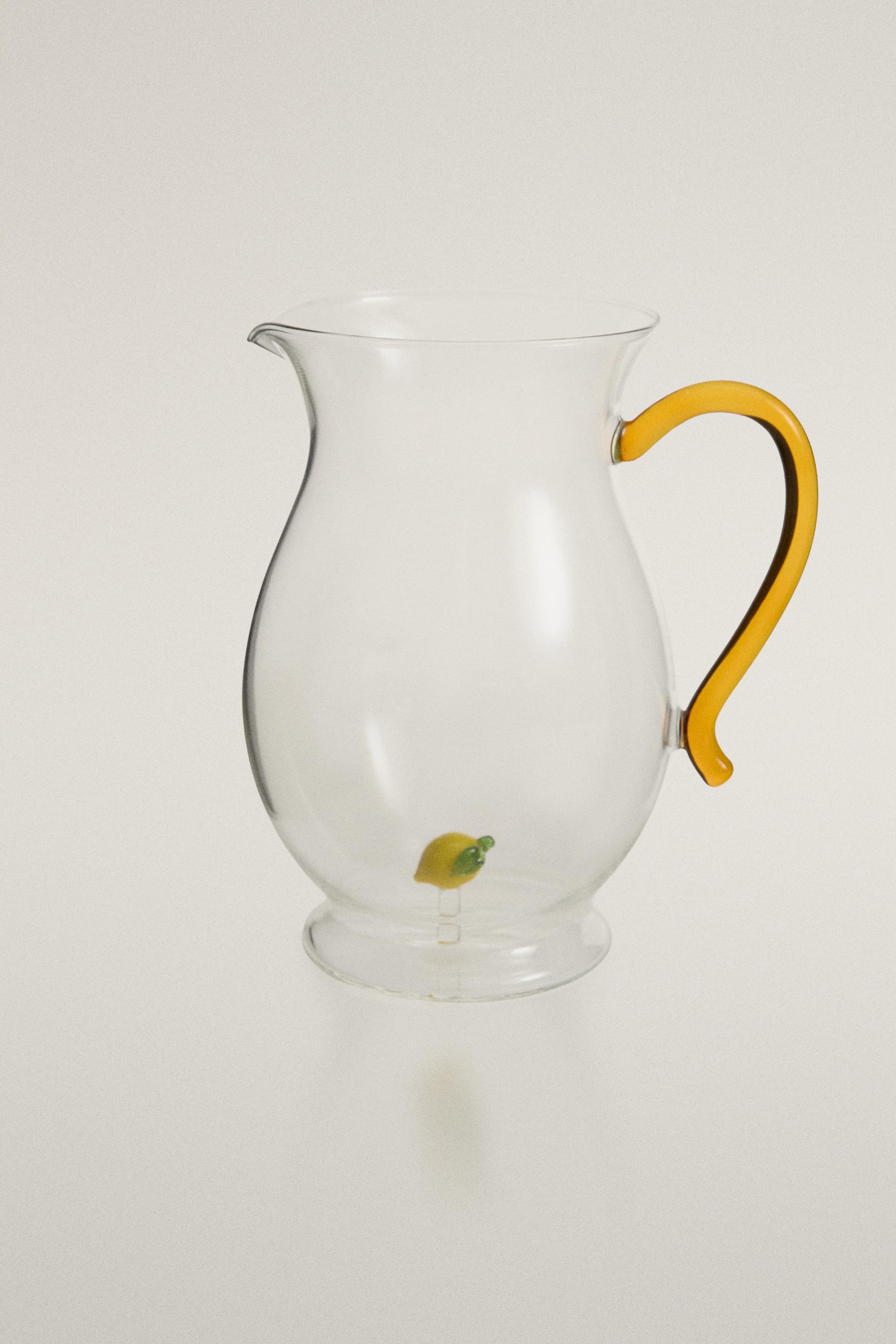 Zara LEMON BOROSILICATE PITCHER