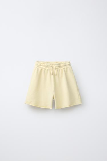 PLAIN BERMUDA SHORTS - Yellow by Zara - Image 0