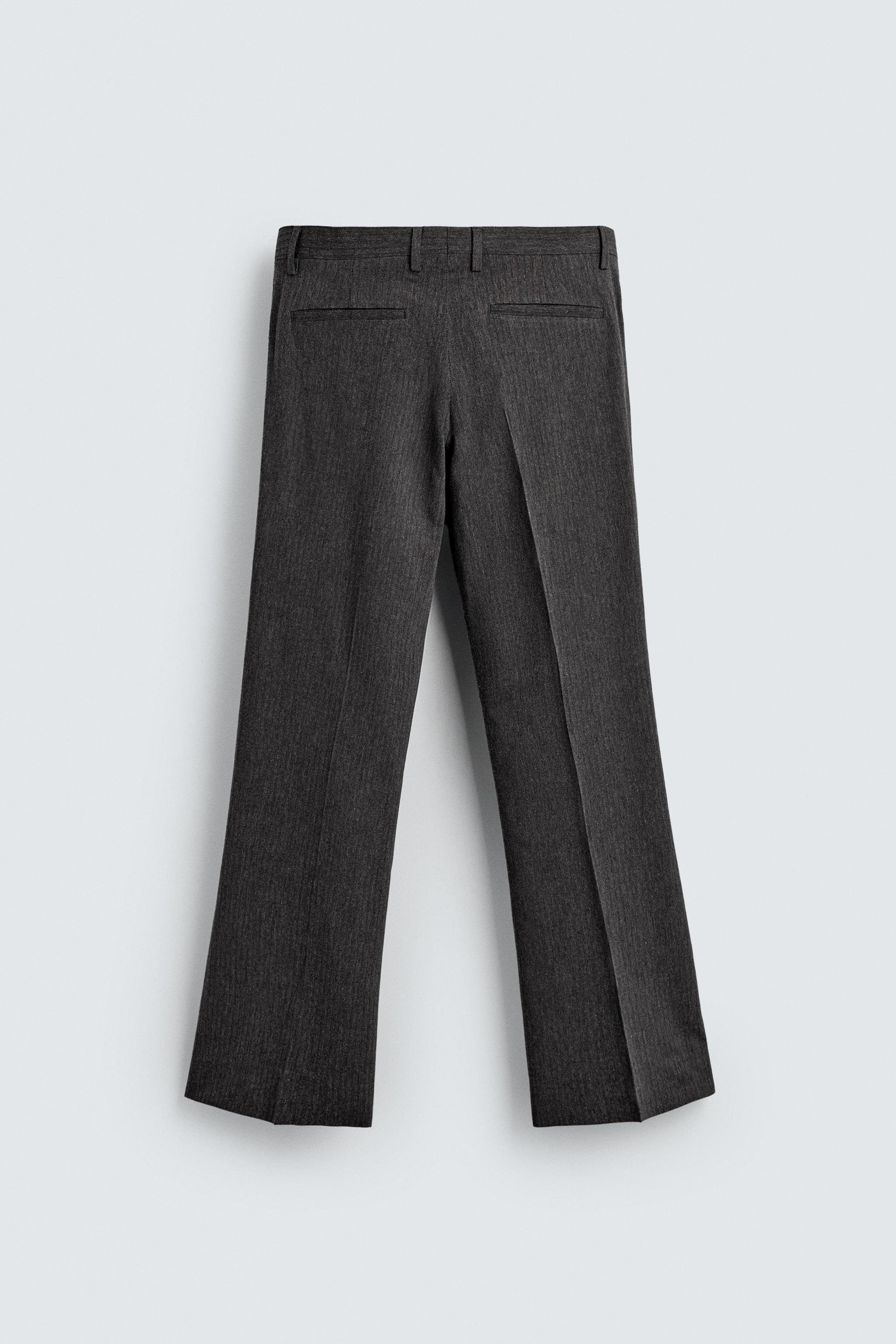 PINSTRIPE SUIT PANTS