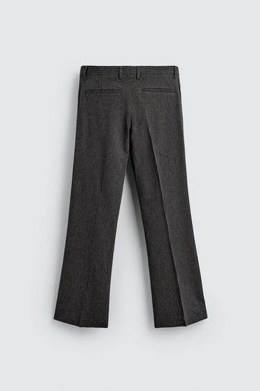 PANTALON DE COSTUME À RAYURES - Gris de Zara - Image 5