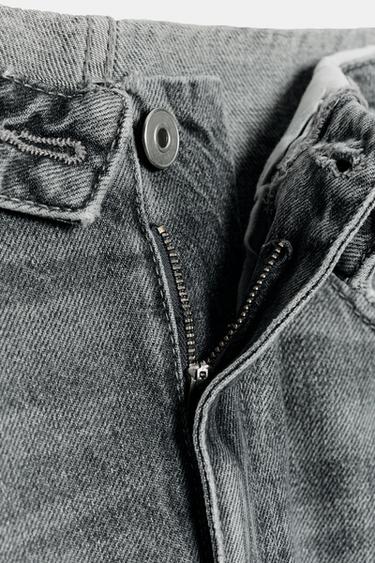 JEAN TAILLE PLIÉE TRF TAILLE MI-HAUTE - Gris de Zara - Image 10