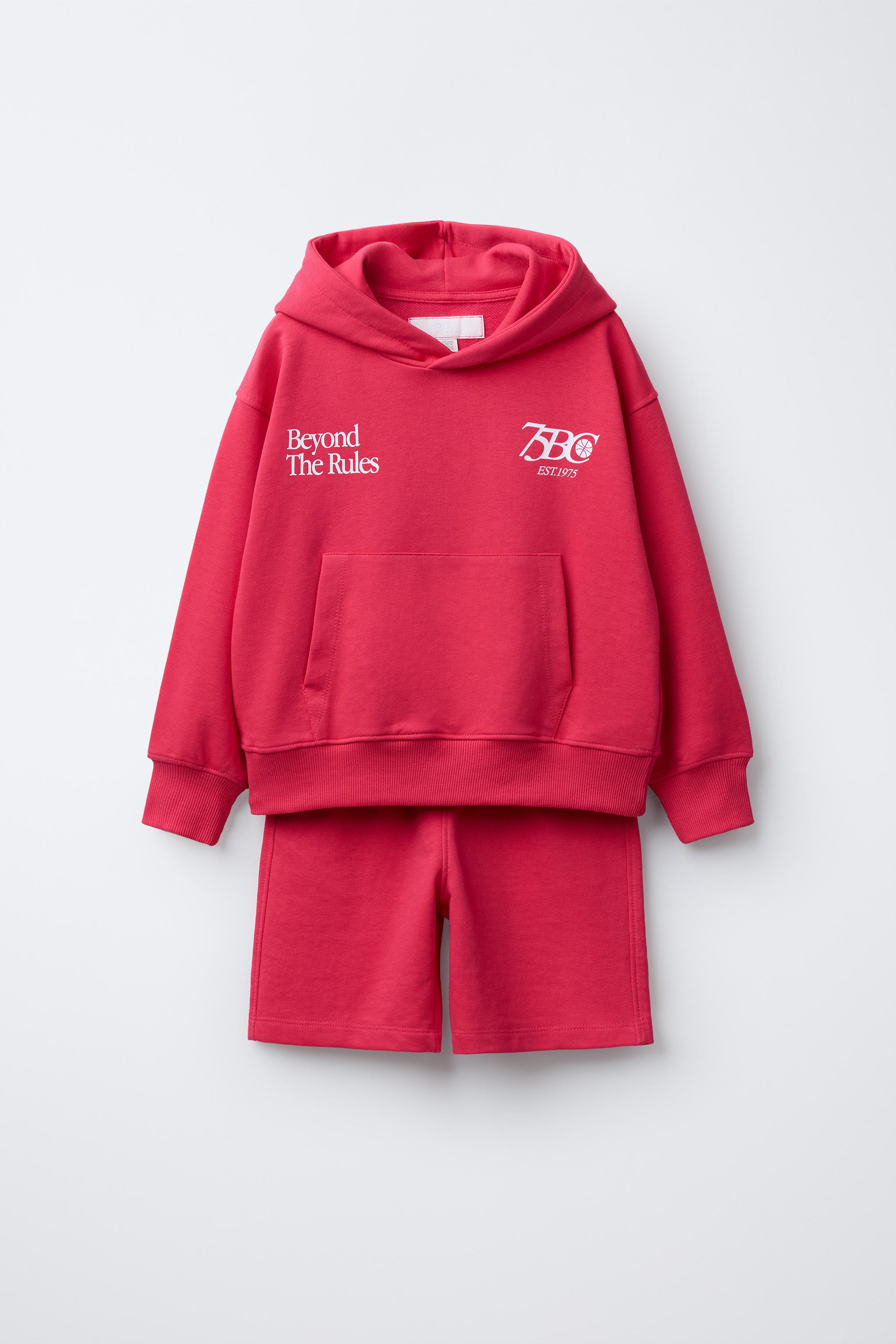 ZARA kids 140cm ジャケット&パンツセット ジョガーパンツ・フーディ セットアップ - グリーン/ブルー