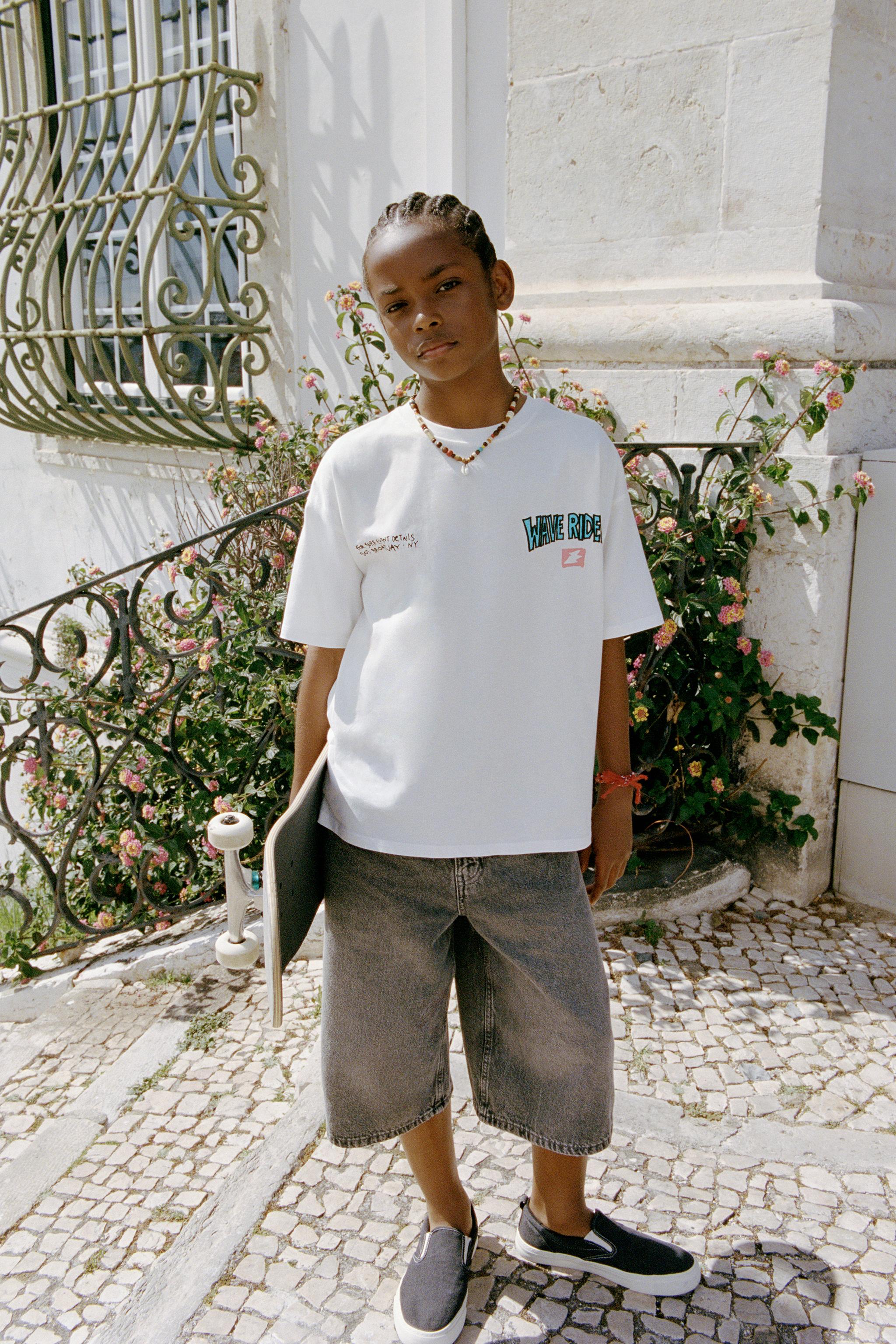 PRINTED T-SHIRT - White | ZARA United States