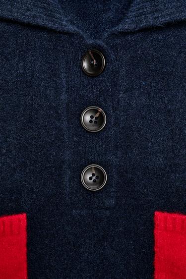 HAUT EN MAILLE À MANCHES COURTES - unique de Zara - Image 6