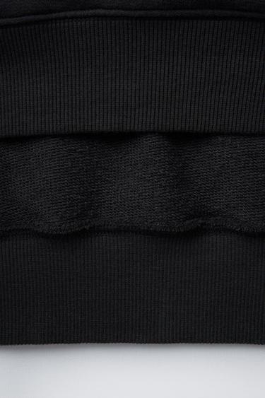 STAR WASHED EFFECT HOODIE - Anthracite grey by Zara - Image 3