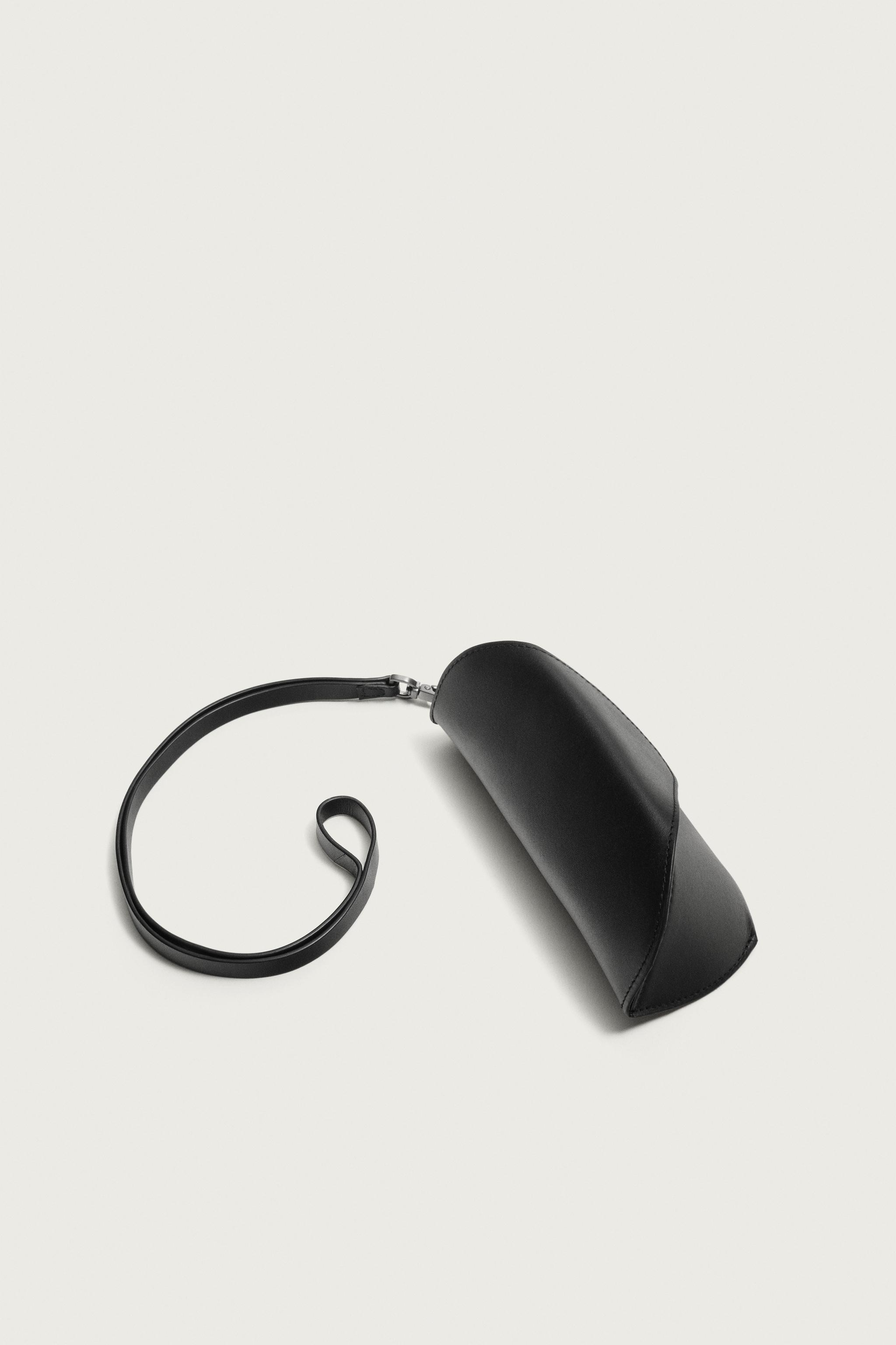 Zara LEATHER GLASSES CASE — фото 4